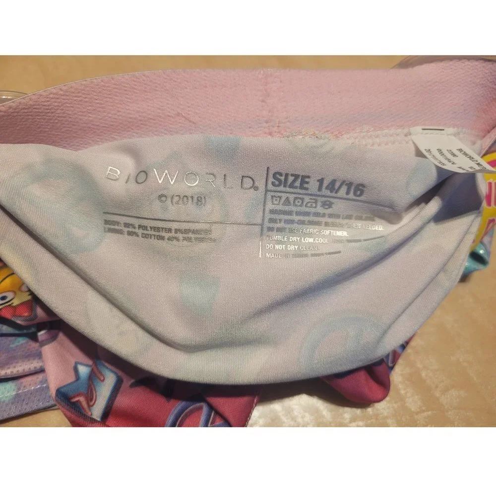 Girls 2 Pairs of BoyShort Briefs, Pink/Blue, sz 14/16